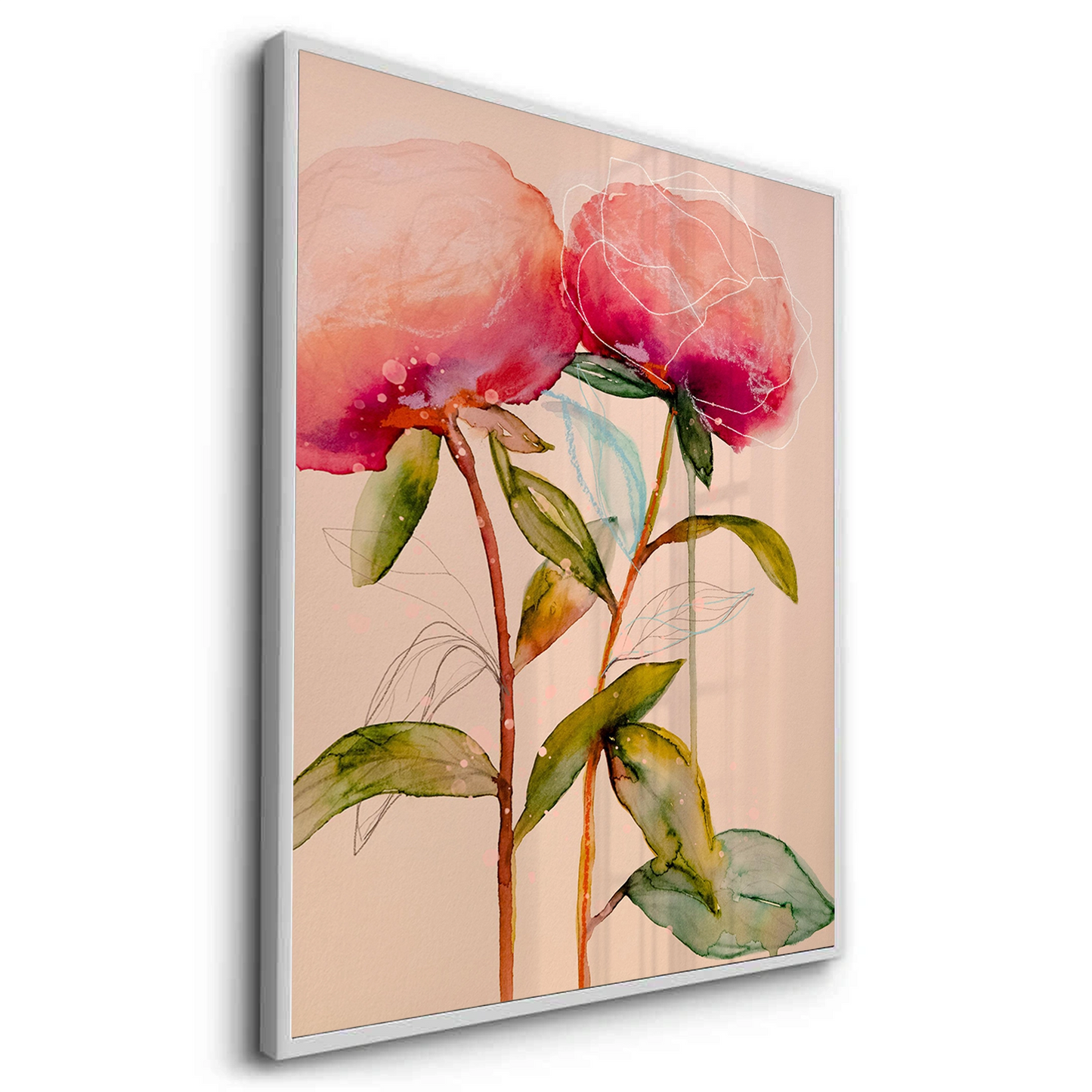 2Pink Peony - Fine Art