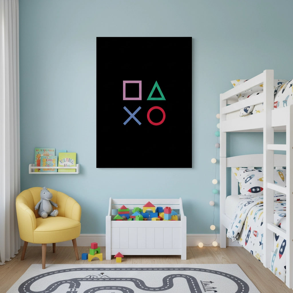 Play Game  - Canvas - Jasmineart.ae
