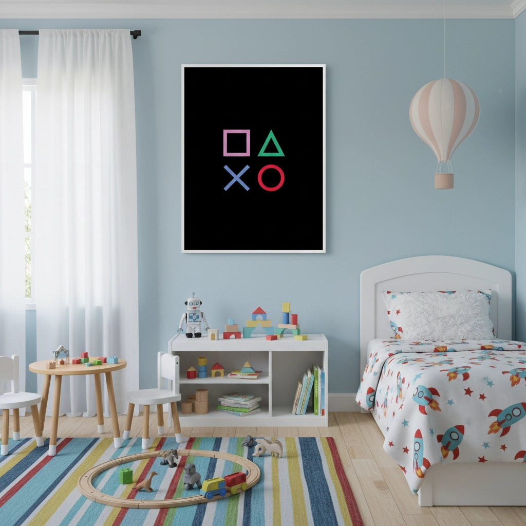 Play Game - Fine Art - Jasmineart.ae