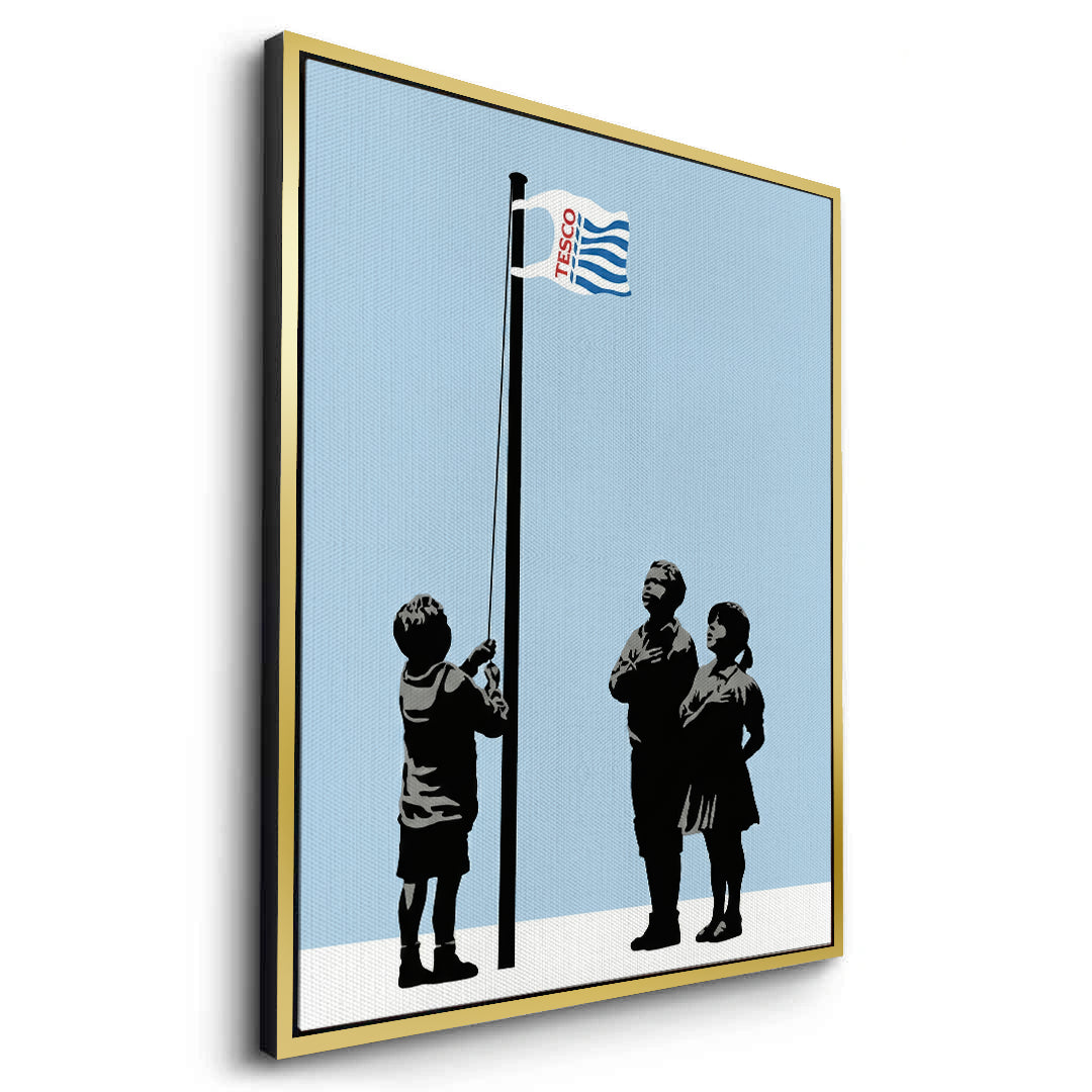 2Pledge Allegiance to the Flag - Canvas