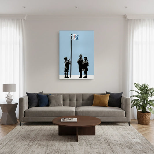 Pledge Allegiance to the Flag - Canvas