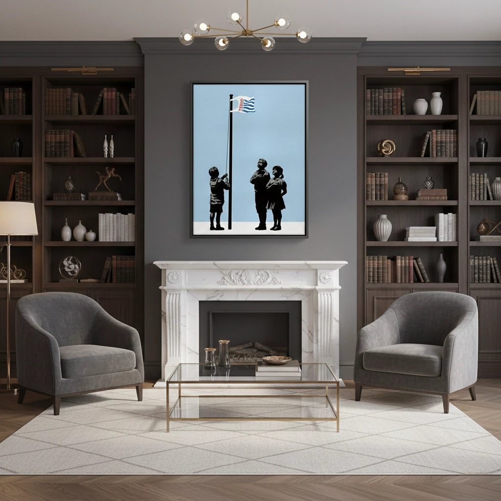 2Pledge Allegiance to the Flag - Canvas