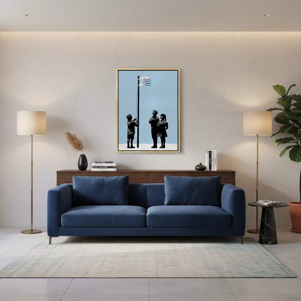 2Pledge Allegiance to the Flag - Canvas