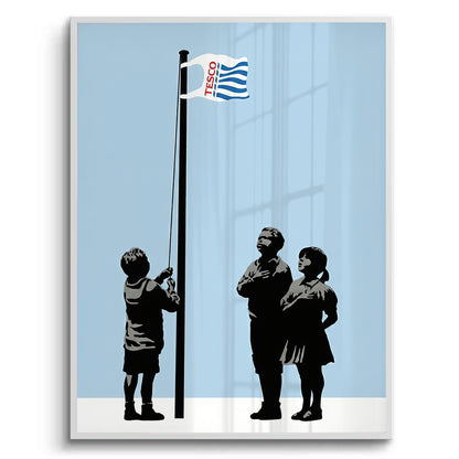 Pledge Allegiance to the Flag - Fine Art