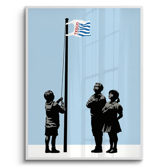 Pledge Allegiance to the Flag - Fine Art
