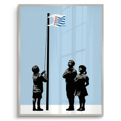 Pledge Allegiance to the Flag - Fine Art