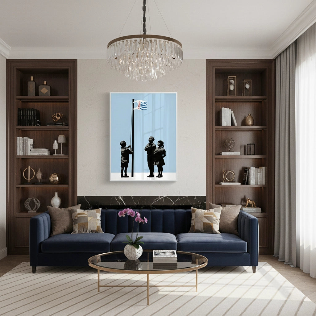 2Pledge Allegiance to the Flag - Fine Art