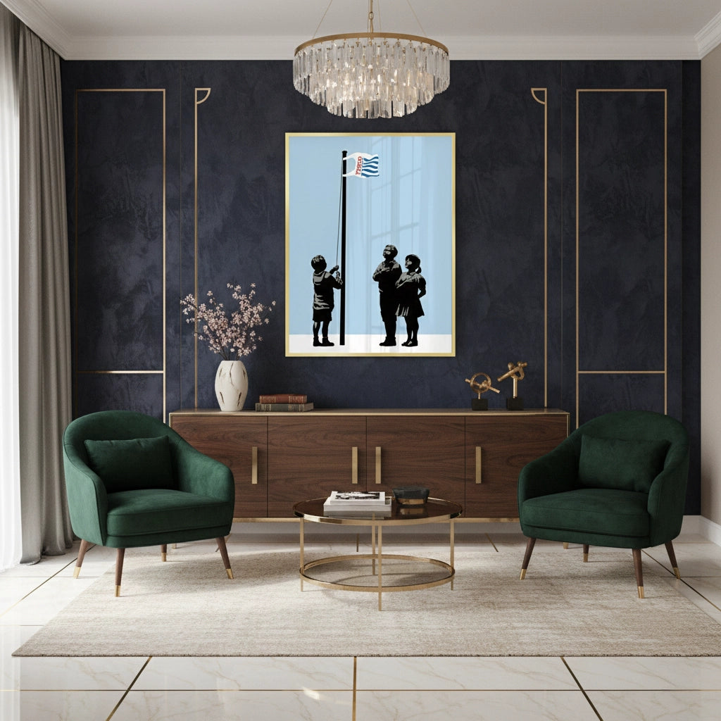 2Pledge Allegiance to the Flag - Fine Art