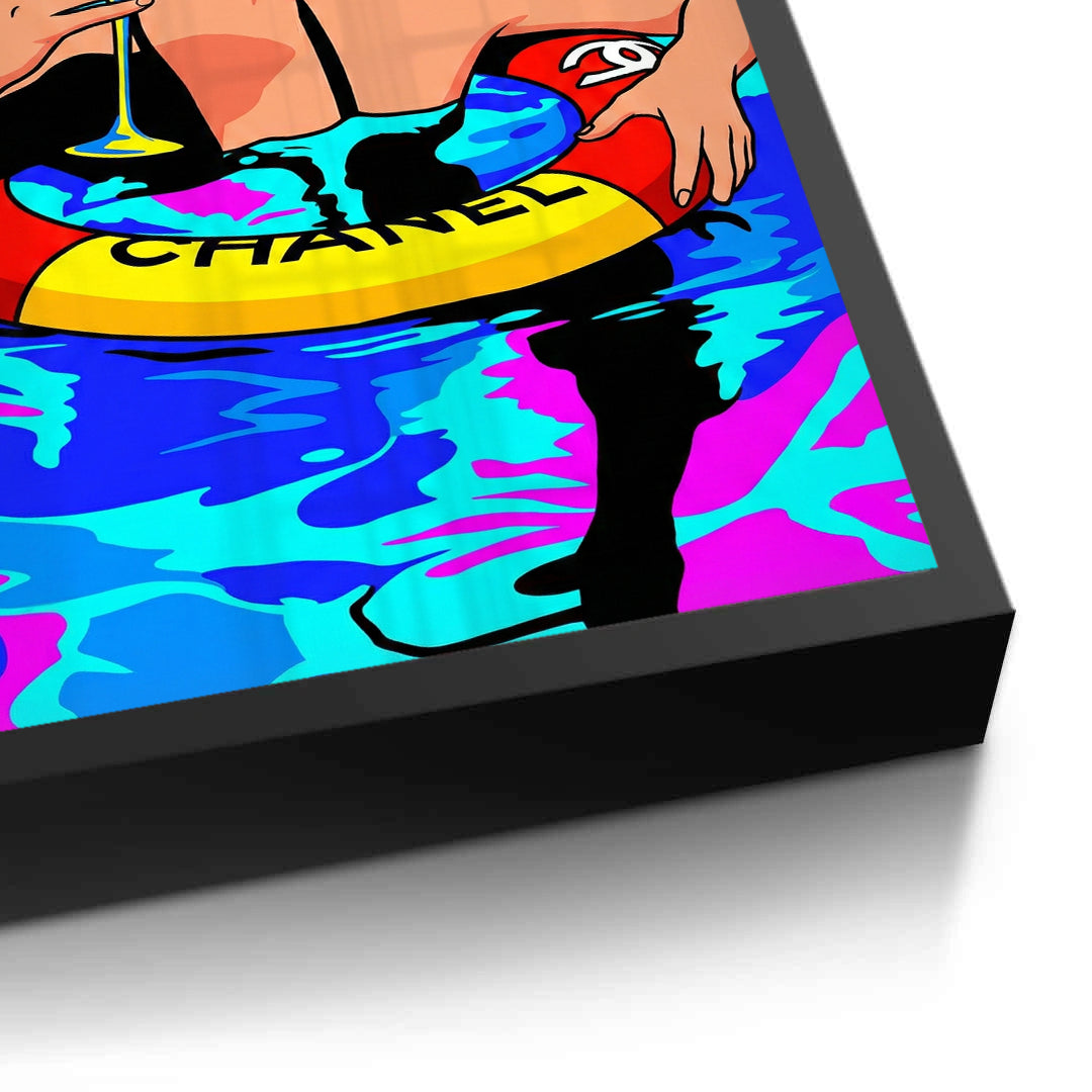 2Poolside Martini - Fine Art