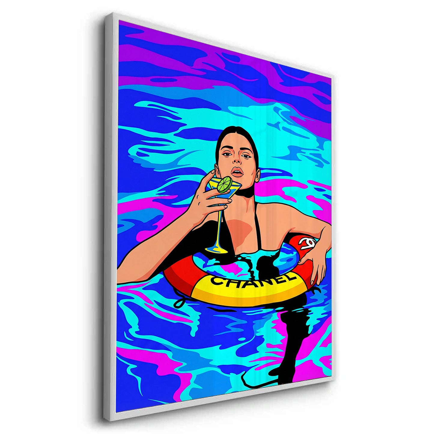 2Poolside Martini - Fine Art