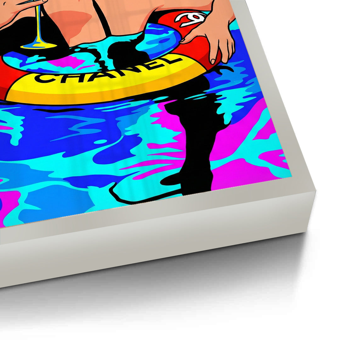 2Poolside Martini - Fine Art