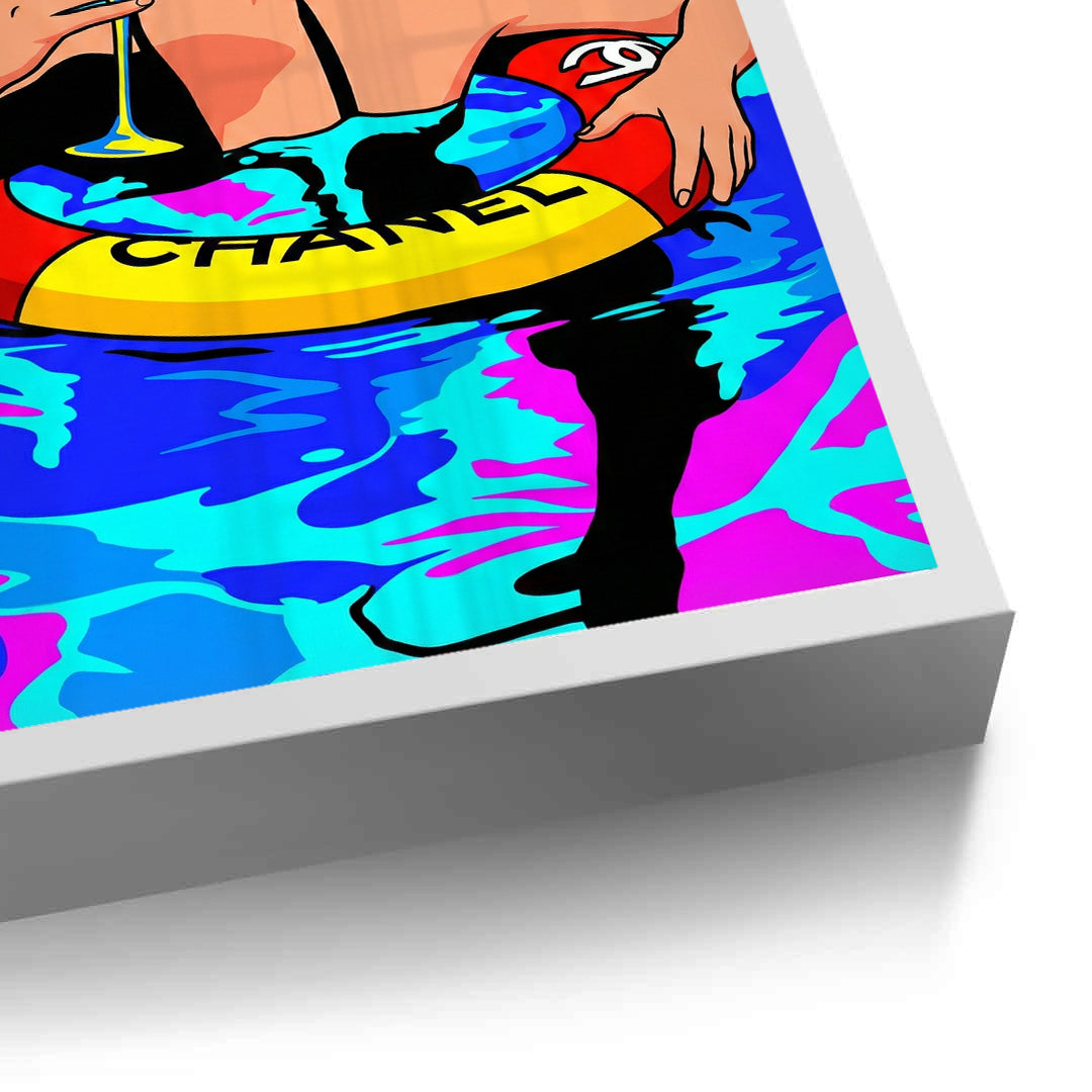 2Poolside Martini - Fine Art