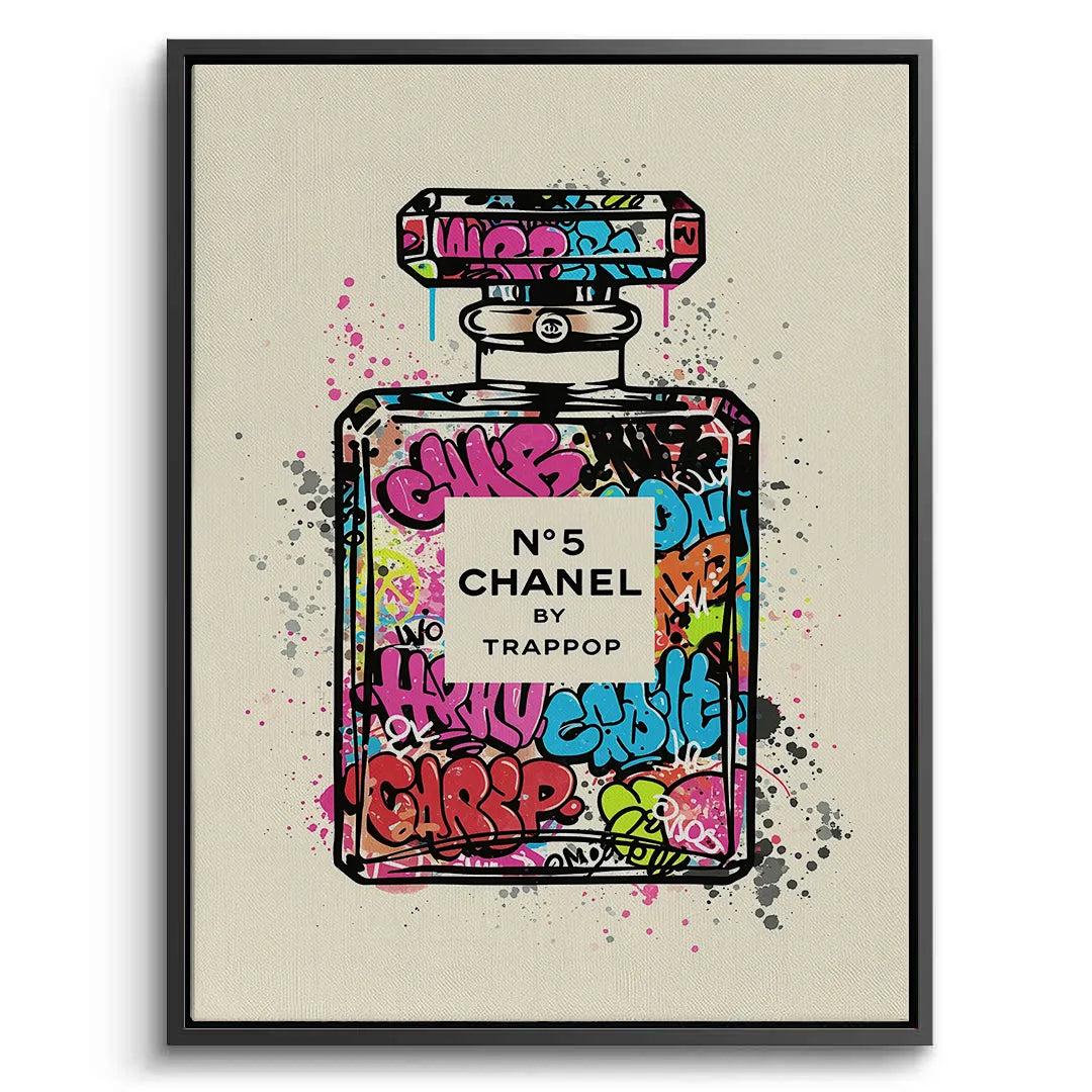 Pop Luxe Chanel - Canvas - Jasmineart.ae