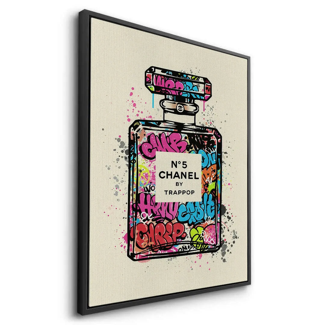 Pop Luxe Chanel - Canvas - Jasmineart.ae