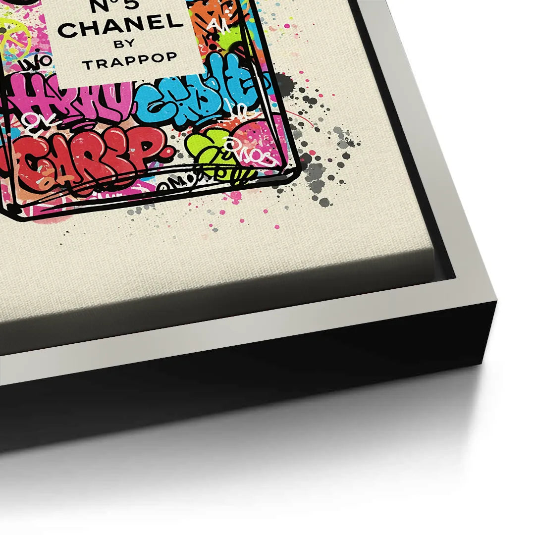 Pop Luxe Chanel - Canvas - Jasmineart.ae