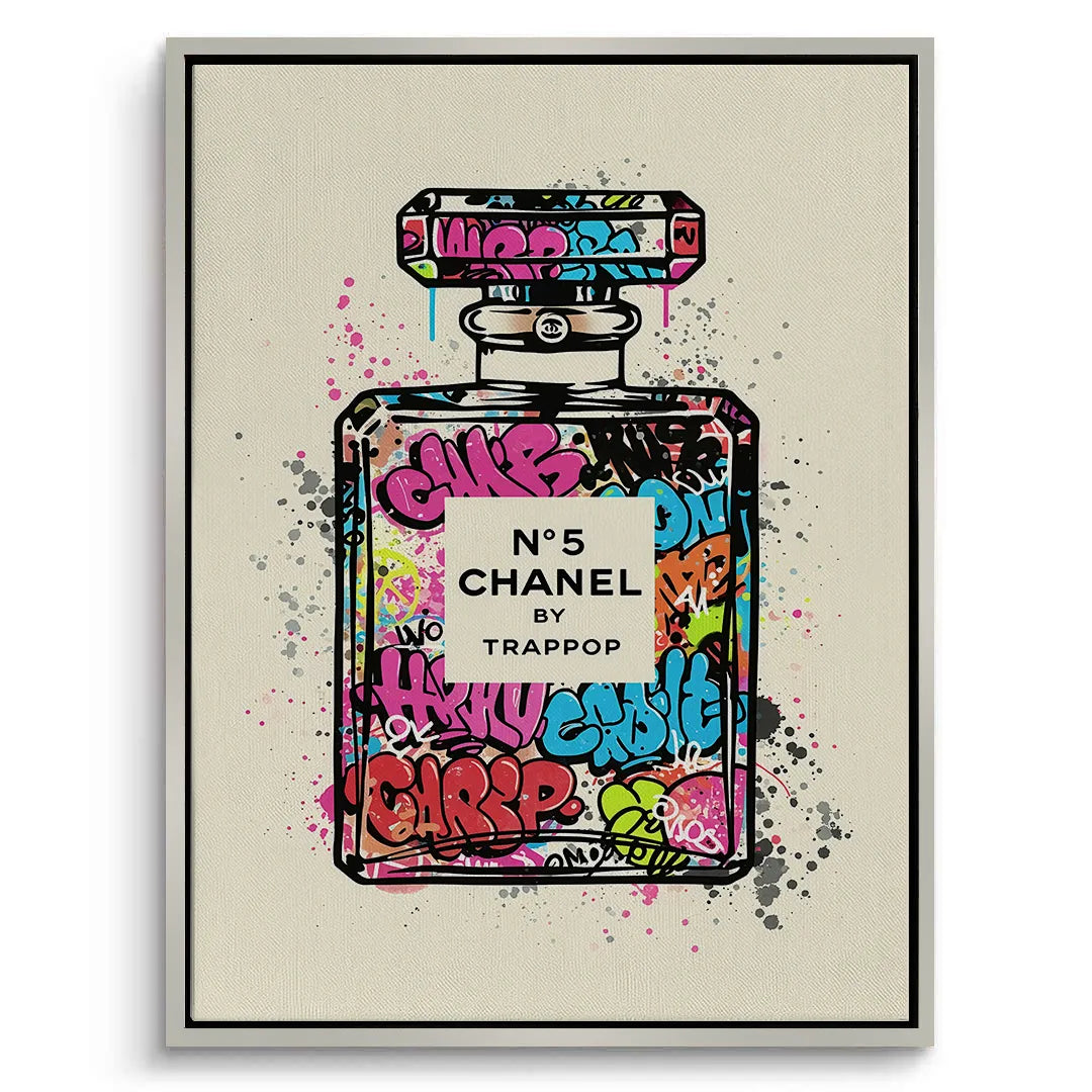 Pop Luxe Chanel - Canvas - Jasmineart.ae