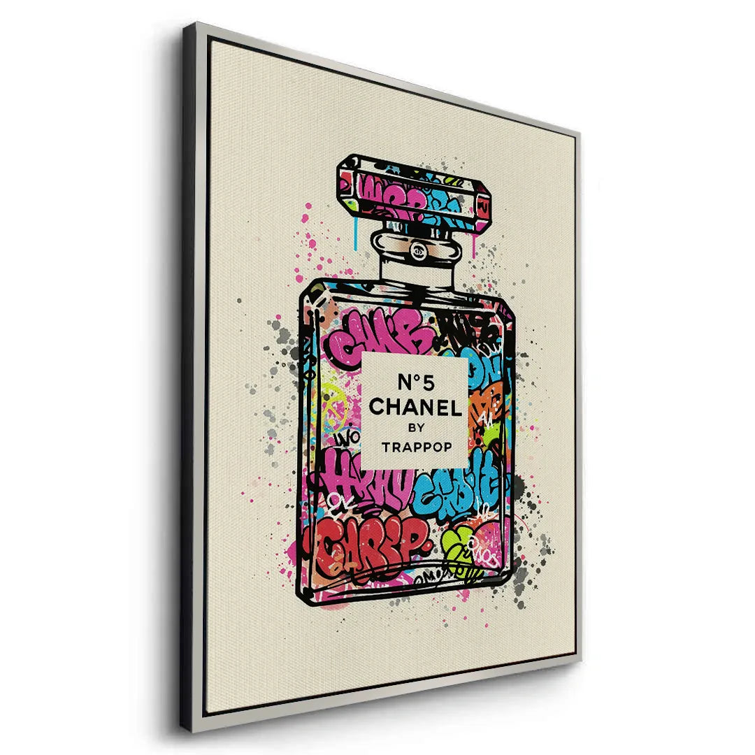 Pop Luxe Chanel - Canvas - Jasmineart.ae