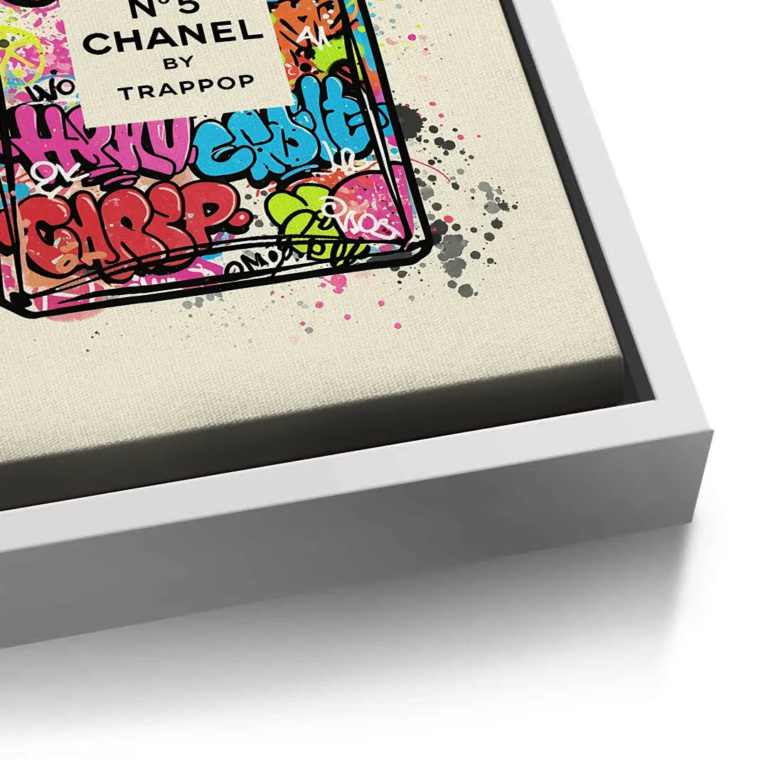 Pop Luxe Chanel - Canvas - Jasmineart.ae