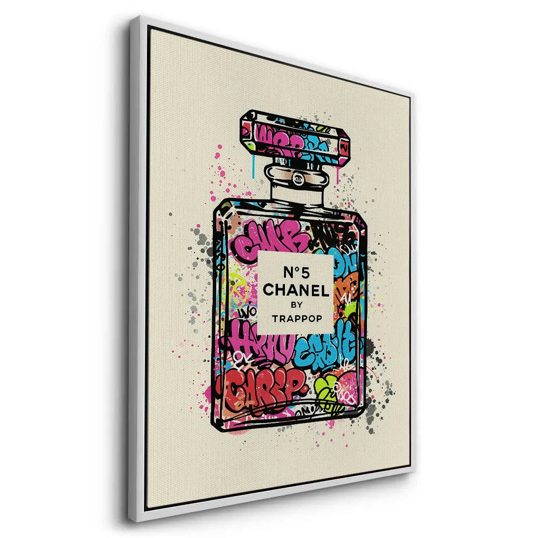 Pop Luxe Chanel - Canvas - Jasmineart.ae