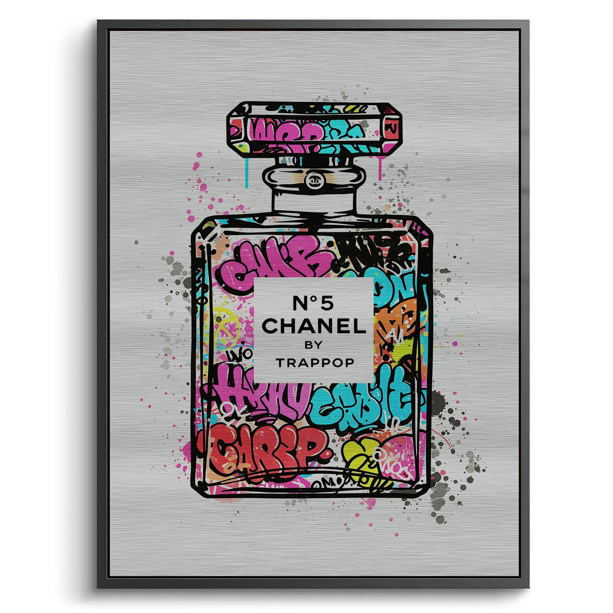 Pop Luxe Chanel - Metal - Jasmineart.ae