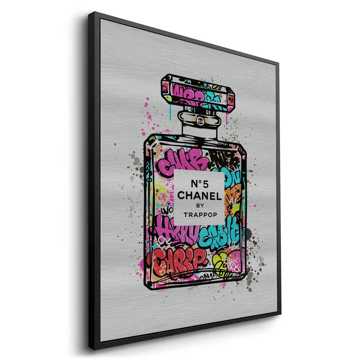 Pop Luxe Chanel - Metal - Jasmineart.ae