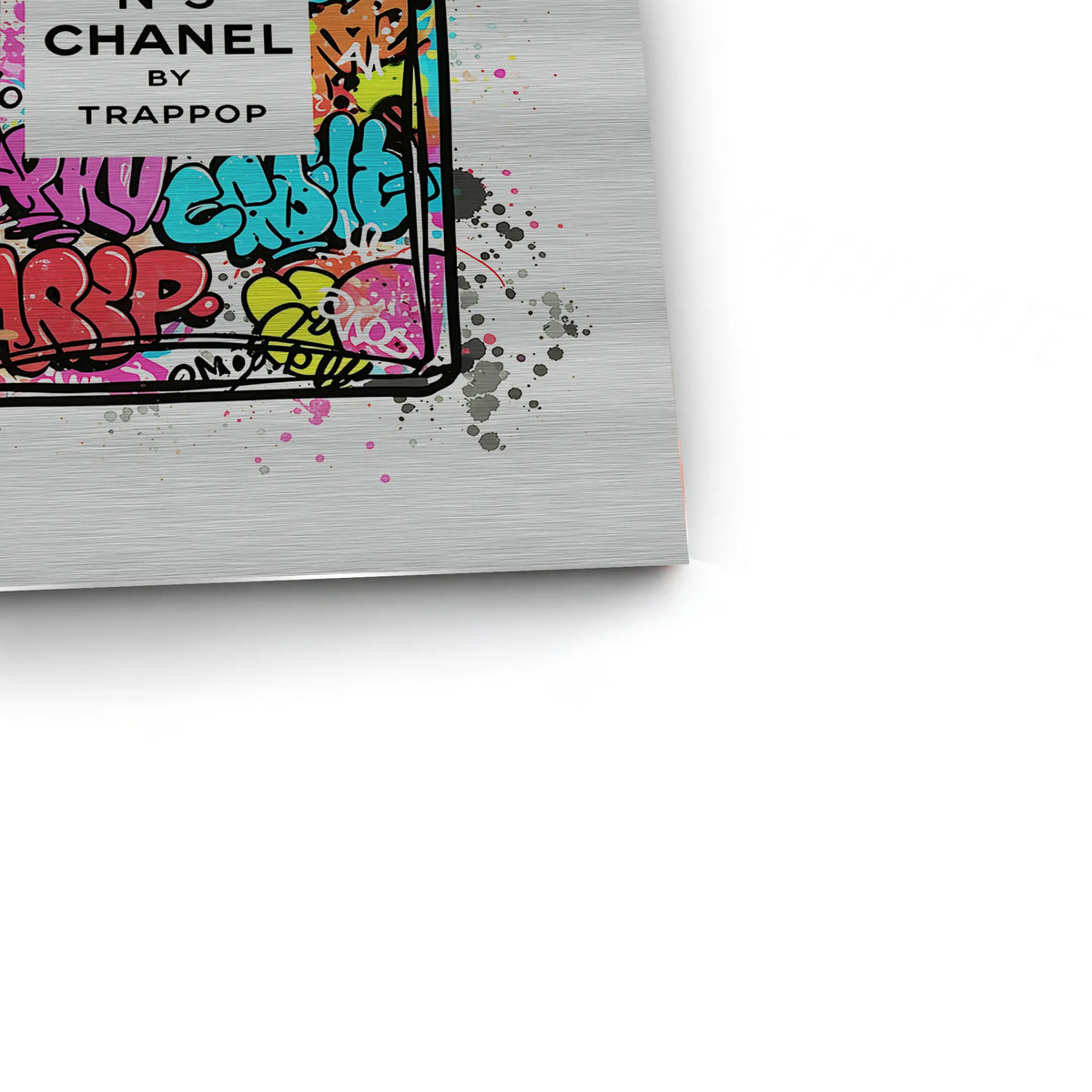 Pop Luxe Chanel - Metal - Jasmineart.ae