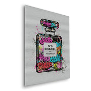 Pop Luxe Chanel - Metal - Jasmineart.ae