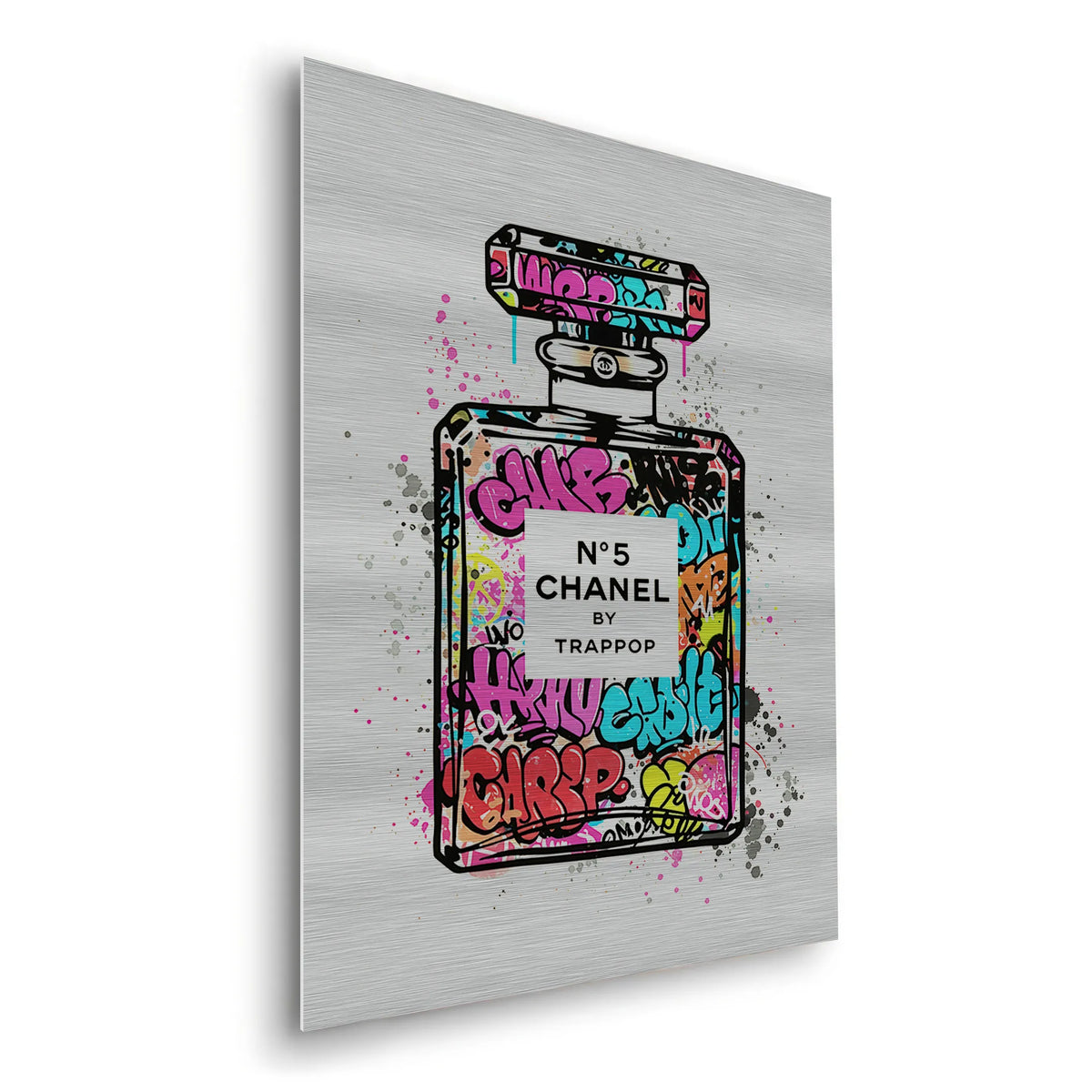 Pop Luxe Chanel - Metal - Jasmineart.ae