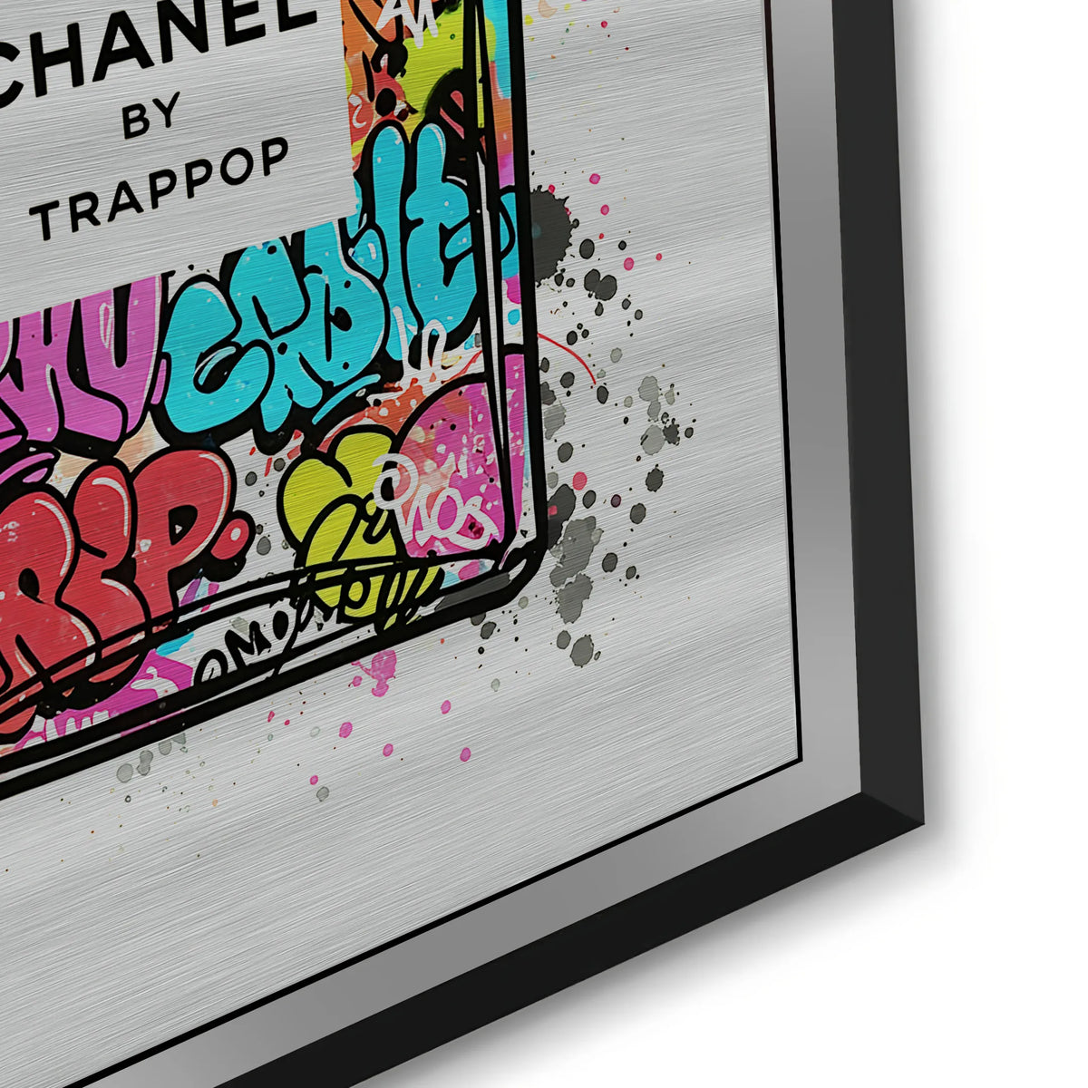 Pop Luxe Chanel - Metal - Jasmineart.ae
