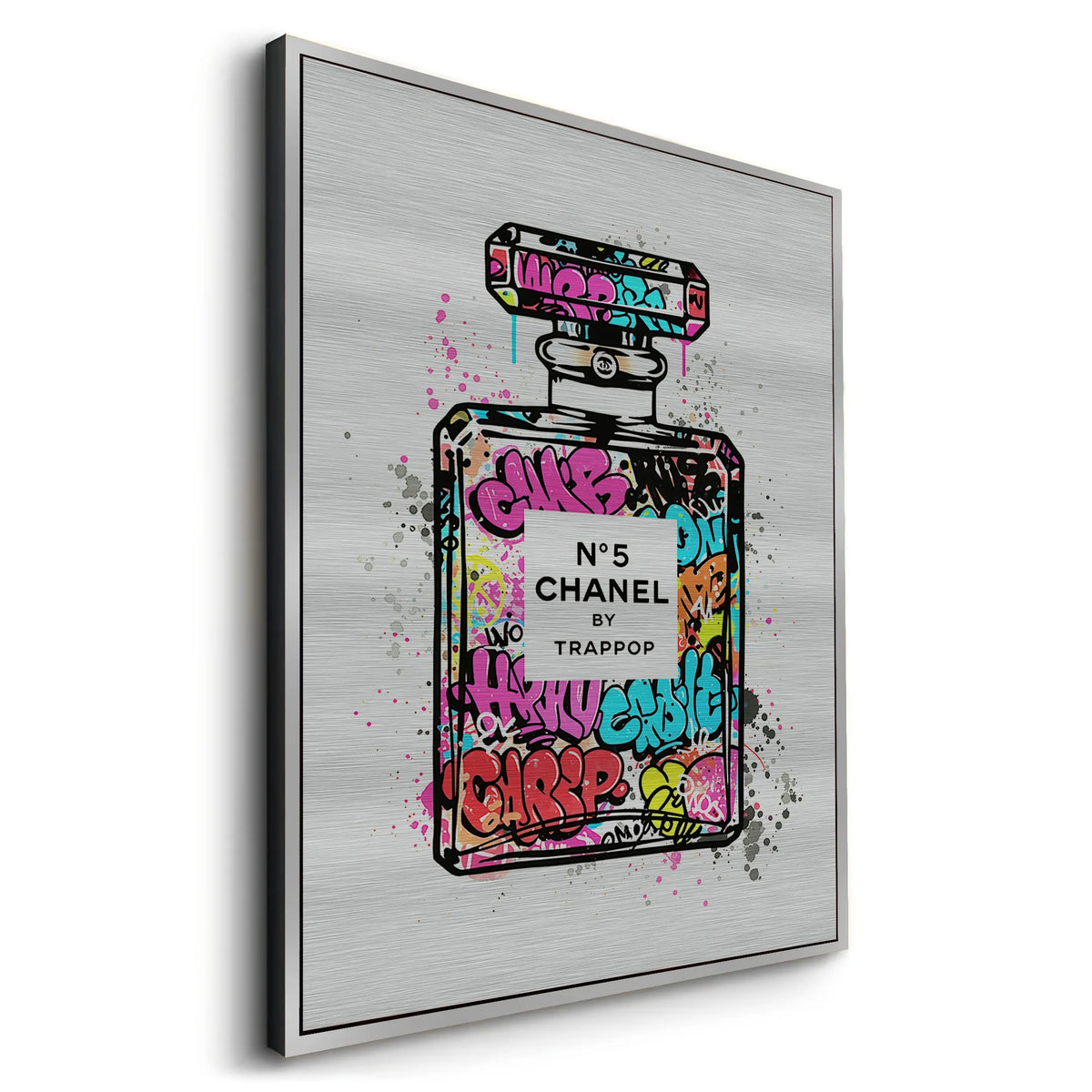 Pop Luxe Chanel - Metal - Jasmineart.ae