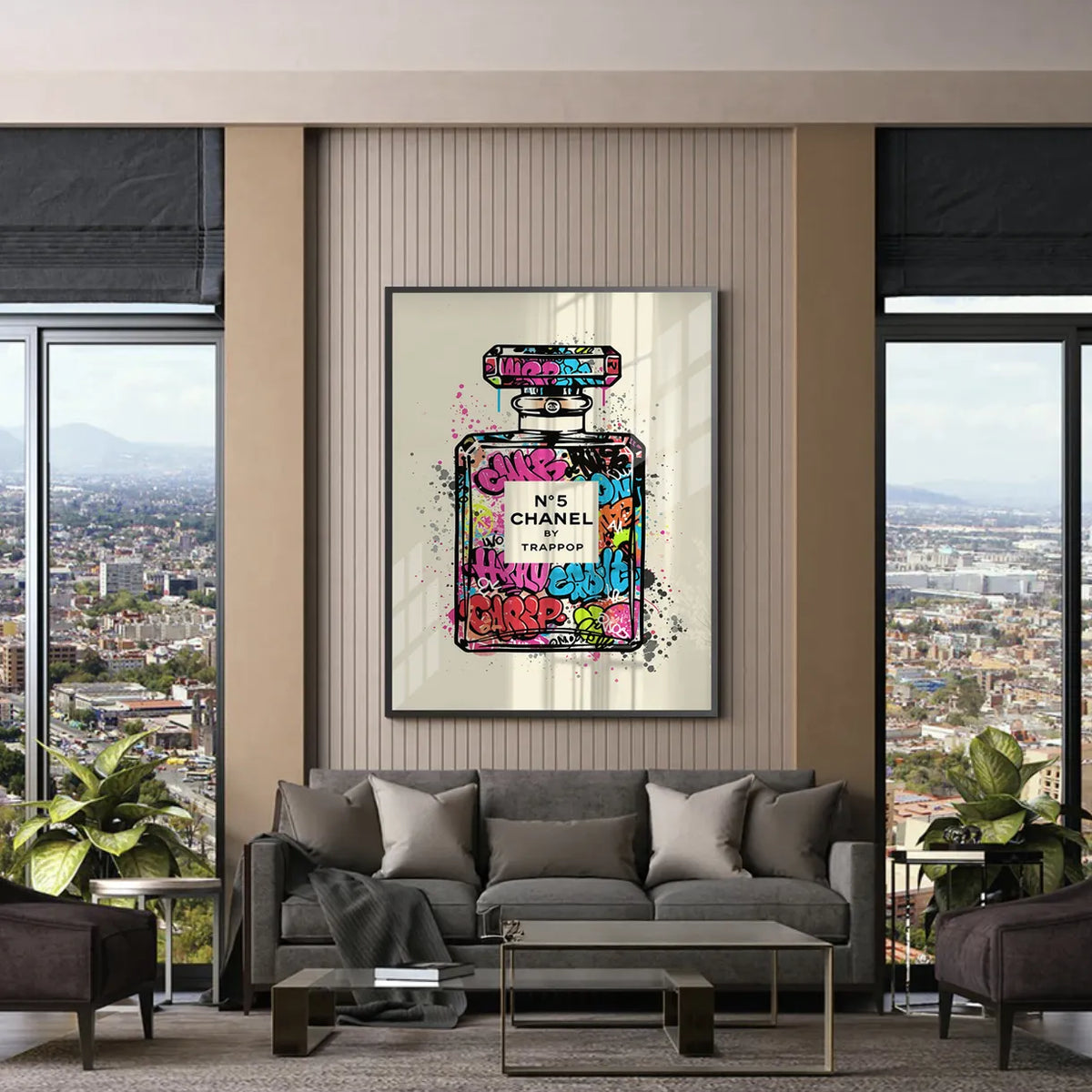 Pop Luxe Chanel - Fine Art - Jasmineart.ae