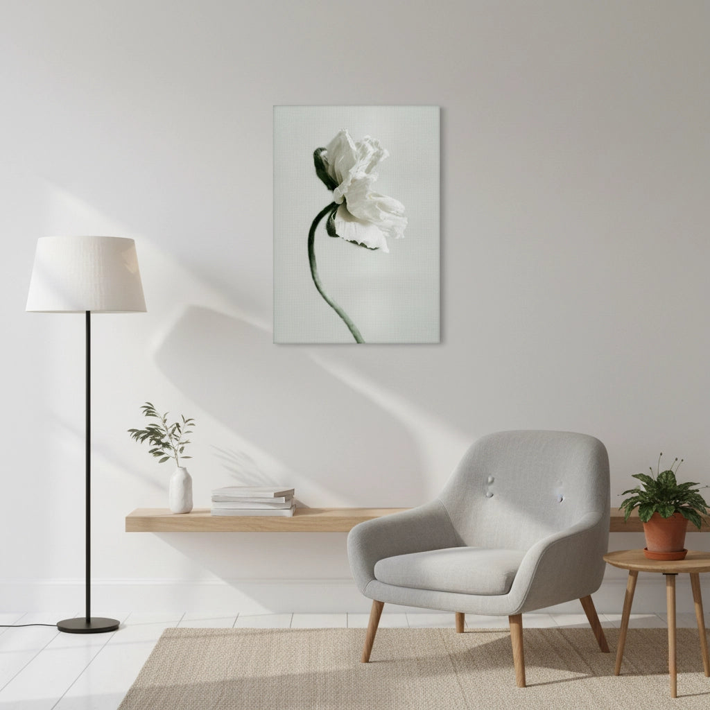Poppy Flower - Canvas - Jasmineart.ae