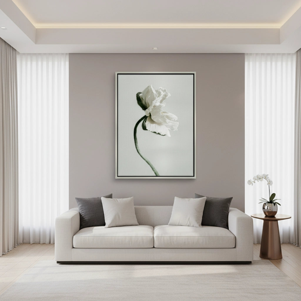 2Poppy Flower - Canvas