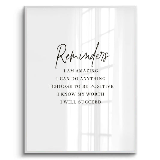 Positive Affirmation - Fine Art