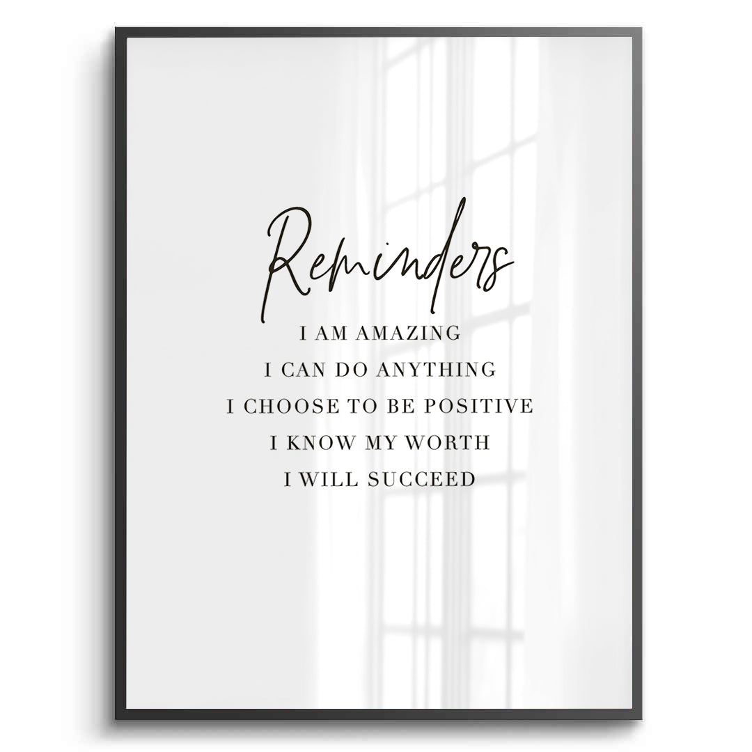 2Positive Affirmation - Fine Art