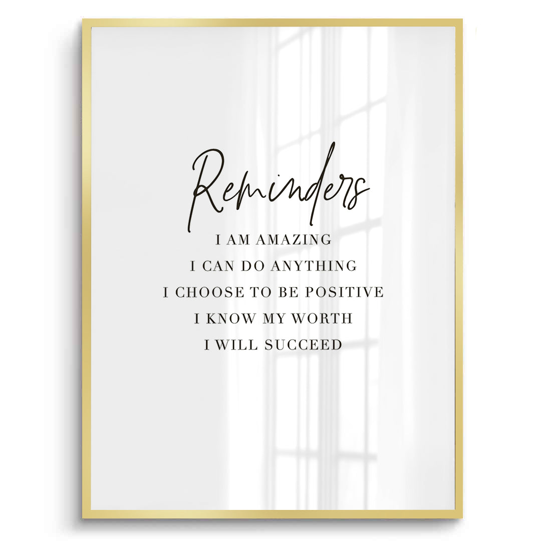 2Positive Affirmation - Fine Art