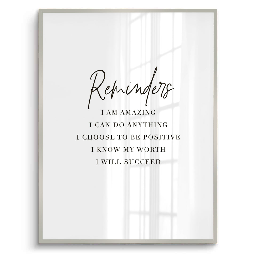 2Positive Affirmation - Fine Art