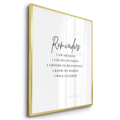 Positive Affirmation - Fine Art