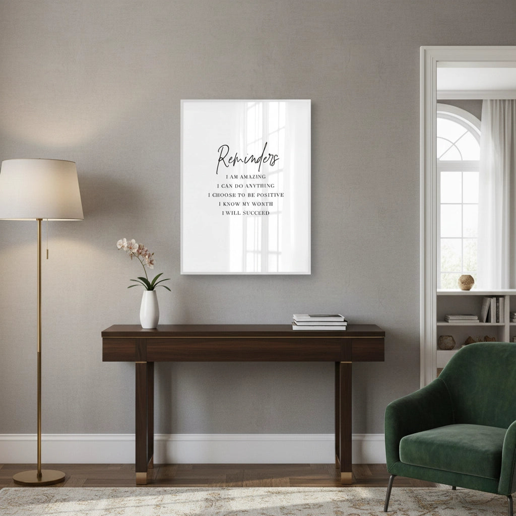 Positive Affirmation - Fine Art