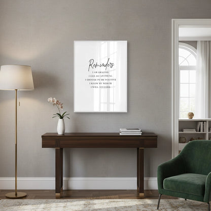 Positive Affirmation - Fine Art