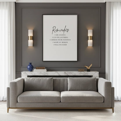 Positive Affirmation - Fine Art