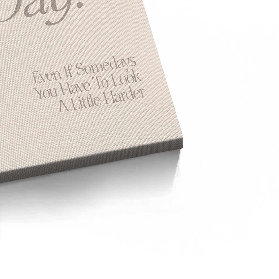 2Positive Day - Canvas