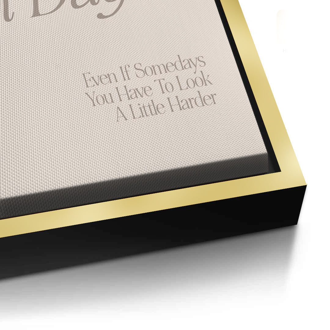 2Positive Day - Canvas