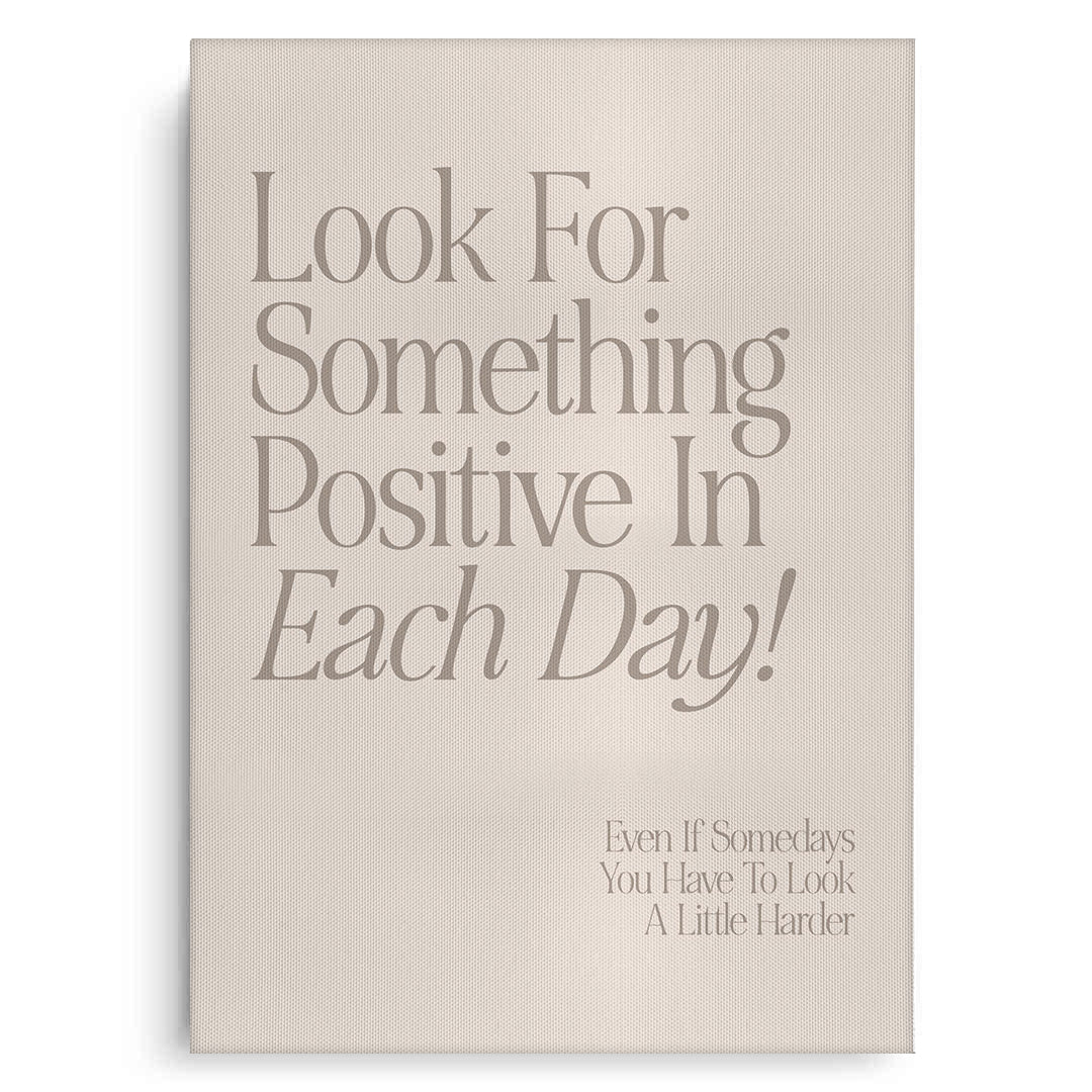 2Positive Day - Canvas