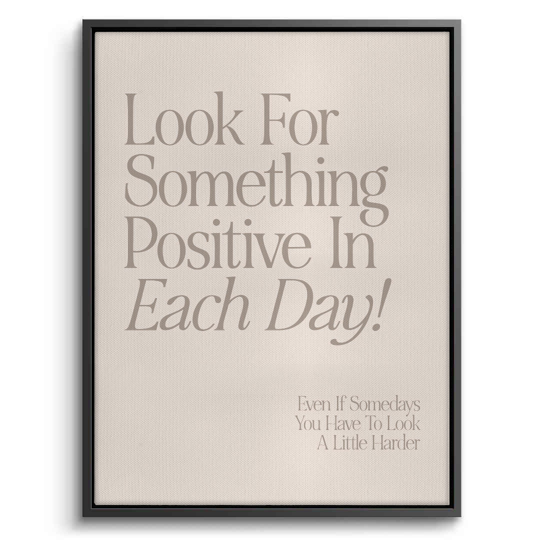 2Positive Day - Canvas