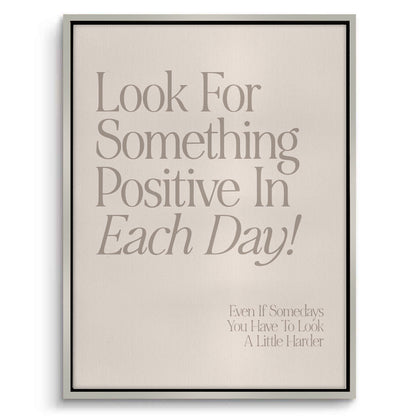 Positive Day - Canvas