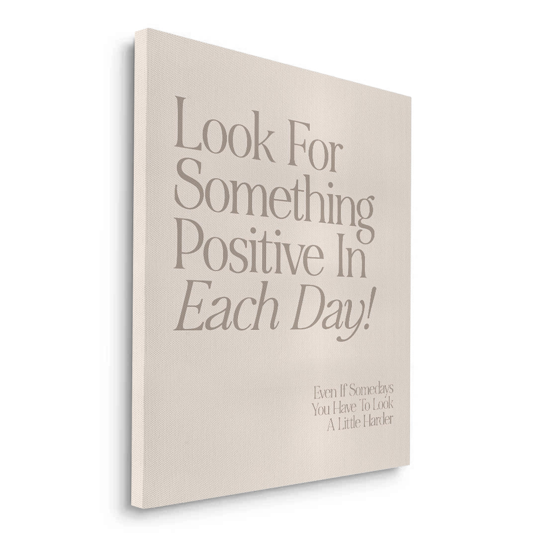 2Positive Day - Canvas