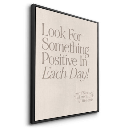 Positive Day - Canvas