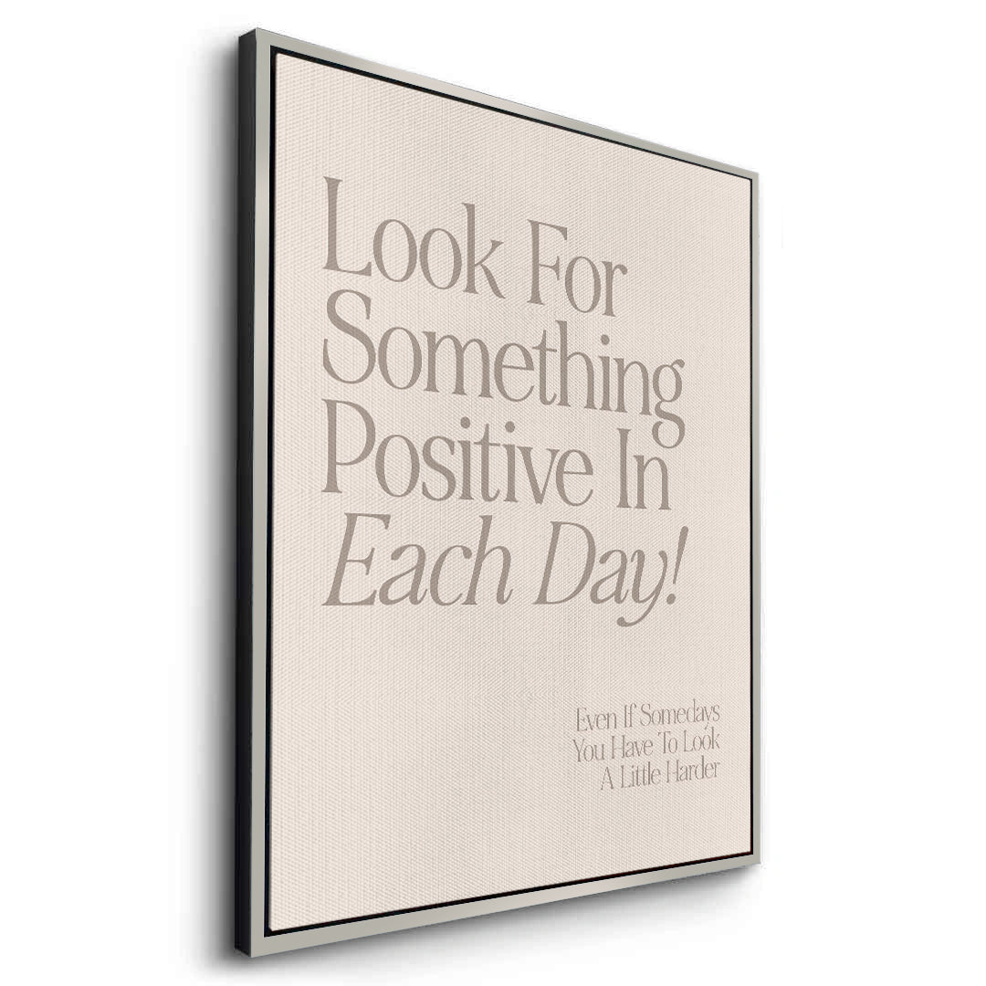 2Positive Day - Canvas