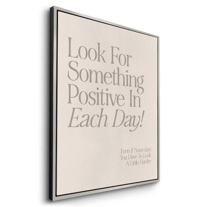 Positive Day - Canvas